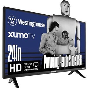 Westinghouse 24-Inch Smart HD Xumo TV with Voice Remote; Bluetooth, WiFi - NEW